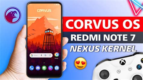 Install CORVUS OS V16 6 Android 11 For Redmi Note 7 CORVUS OS