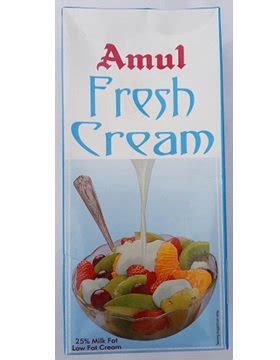 Buy Amul Fresh Cream Tetra Pack L In Bhilai