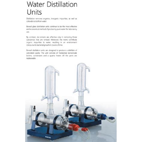 Buy Borosil Water Distillation Unit Get Price For Lab Equipment