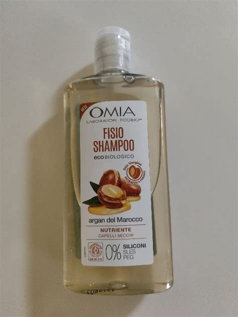 Omia Fisio Shampoo Argan Del Marocco Nutriente Inci Beauty