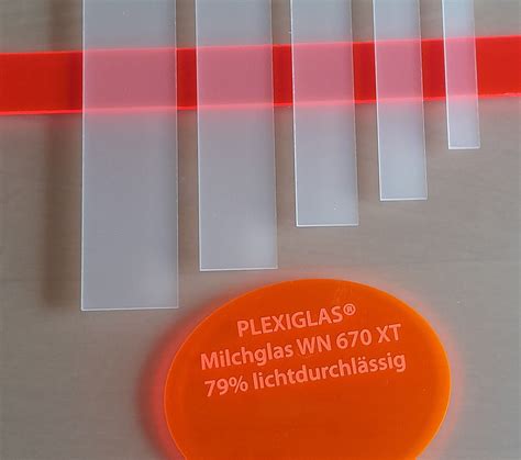 Milchglas Plexiglas® Acrylglas Leiste Streifen Difusor Maßzuschnitt Opak Opal Ebay