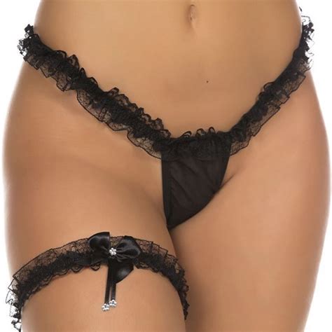 Conjunto Lingerie Sexy Fio Dental Pimenta Sexy Persex E Renda Na