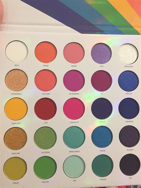 Morphe Pride Collection Live In Color Artistry Palette Rcleanmakeup