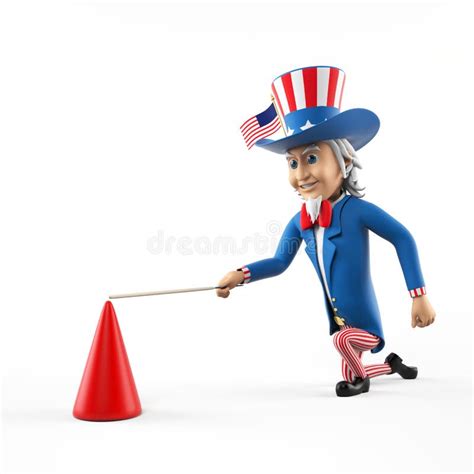 Uncle Sam Character Stock Illustration Illustration Of American 25524582