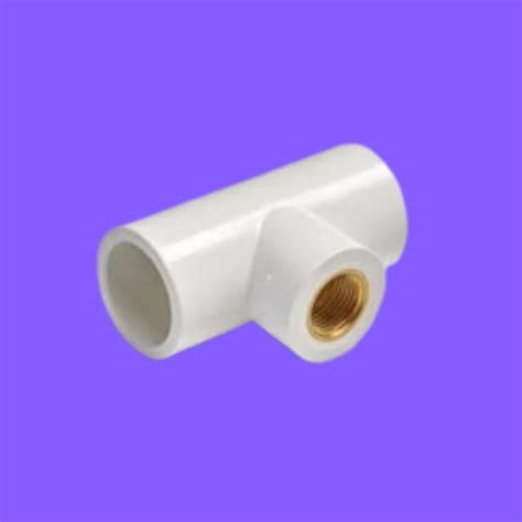 Upvc Reducer Brass Tee Size Diameter 1 2 Inch At Rs 40 Piece In