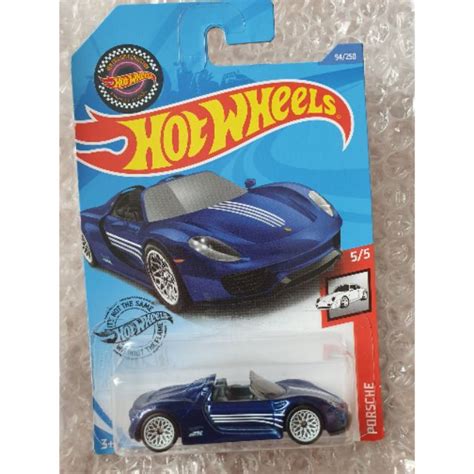 Hot Wheels Porsche Spyder Sth Exclusive In Thailand Shopee Thailand