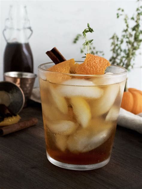 Fall Spiced Old Fashioned Cocktail Story Recipes From A Pantry