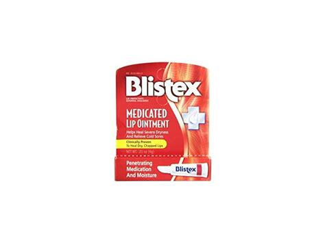 Blistex Medicated Lip Ointment, .21 oz Ingredients and Reviews