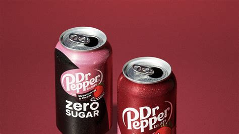 Dr Pepper Is Releasing A Strawberries And Cream Soda Flavor