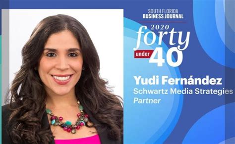 South Florida Business Journal 40 Under 40 Schwartz Media Strategies Pr