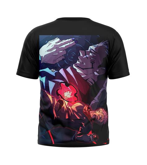 Camiseta Jujutsu Kaisen Sukuna Estampa Total Elo