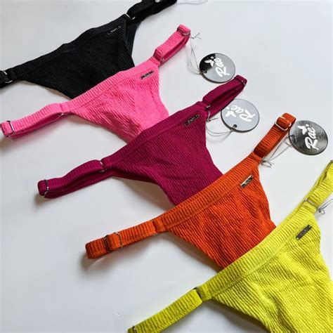 Bikini Colaless Corrugado Regulable Ninna Lenceria