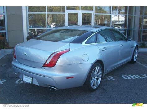 Rhodium Silver Metallic Jaguar Xj Xjl Portfolio