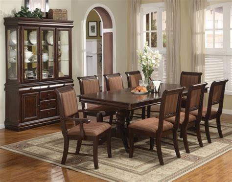 Dark Cherry Dining Room Set Clarity Photographs