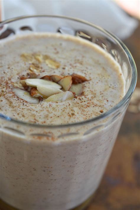 Almond Milk Breakfast Smoothie Recipe Wonkywonderful