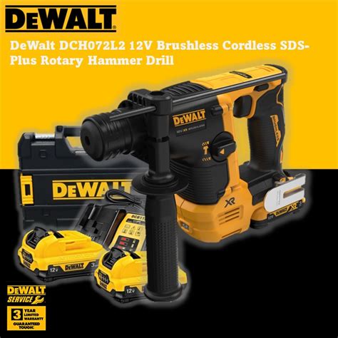 Dewalt V Dch L Brushless Cordless Mode Sds Plus Rotary Hammer