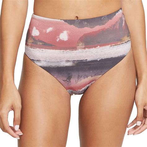 Nike Swim Reversible High Waist Bikini Bottom Women S Clothing