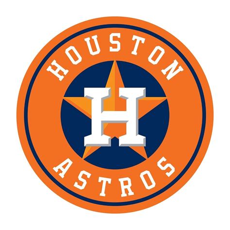 3pcs Houston Astros Circle Star Logo Vinyl Decal Sticker 4 Inch Ebay