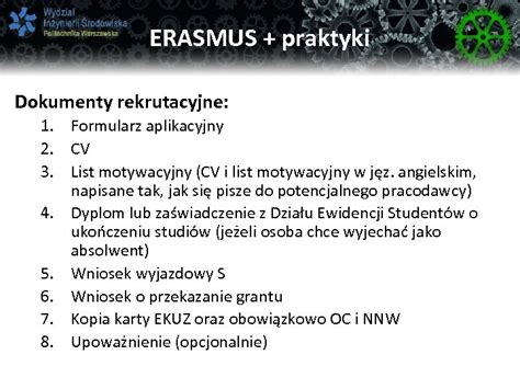 Erasmus Edycja Spotkanie Informacyjne