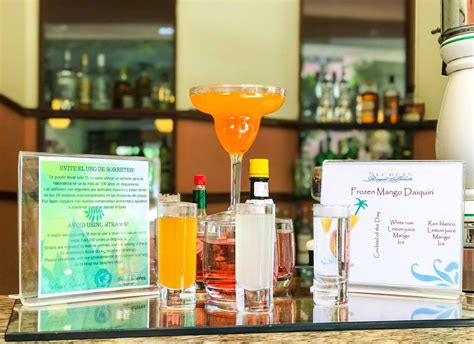 Be Sure To Check Out The Cocktail Of The Day At Secrets Royal Beach