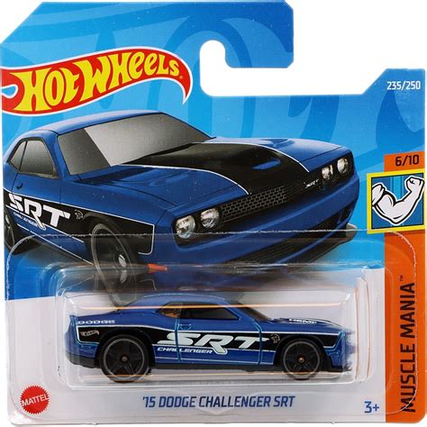 Dodge Challenger SRT Blå Hot Wheels