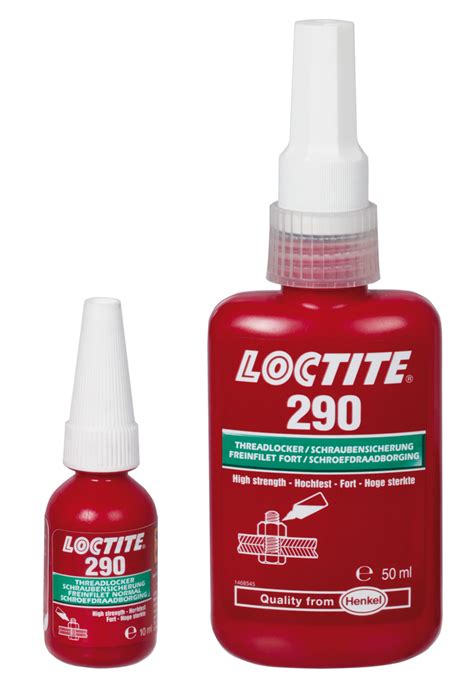 Loctite 290 Post Assembly Thread Locking Medium Strength Content 50 Ml