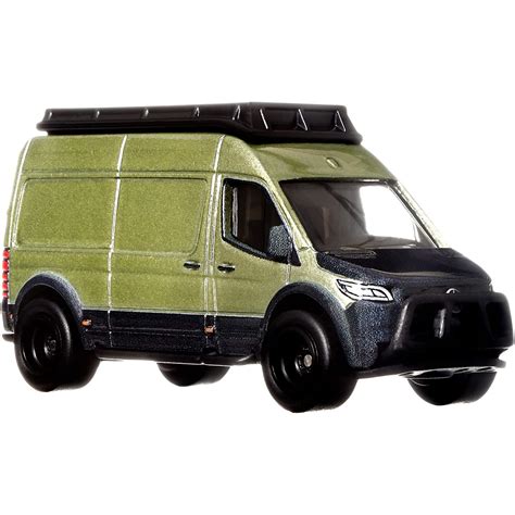 Количка Hot Wheels Deutschland Design Mercedes Benz Sprinter Зелен eMAG bg