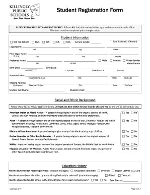 Fillable Online PLEASE READ CAREFULLY AND PRINT CLEARLY Fill Out ALL