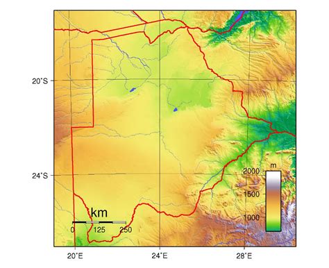 Maps Of Botswana Collection Of Maps Of Botswana Africa Mapsland