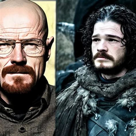 Of Walter White From Breaking Bad As A Jon Snow From Stable Diffusion