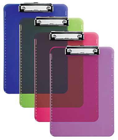 Craft Supplies Tools Clip Board Multicolor Functional Scrapbooking