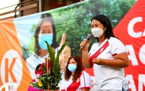 Keiko Fujimori a Pedro Castillo Lo espero este sábado a las 3 p m en