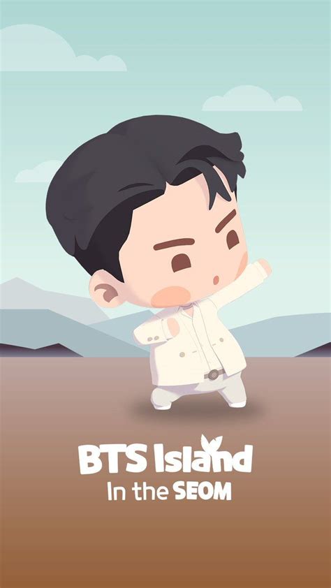 Bts Island In The Seom On Twitter Bts Island Wallpaper Bts Chibi