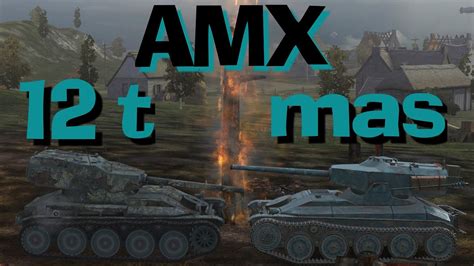 Wot Blitz Face Off Amx T Vs Amxmas Youtube