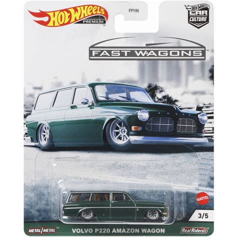Jual Hot Wheels Premium Volvo P220 Amazon Wagon fast wagons ban karet Jakarta Selatan Æ