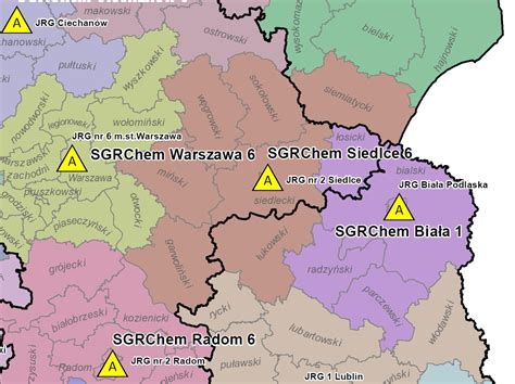 Specjalistyczna Grupa Ratownictwa Chemiczno Ekologicznego Komenda