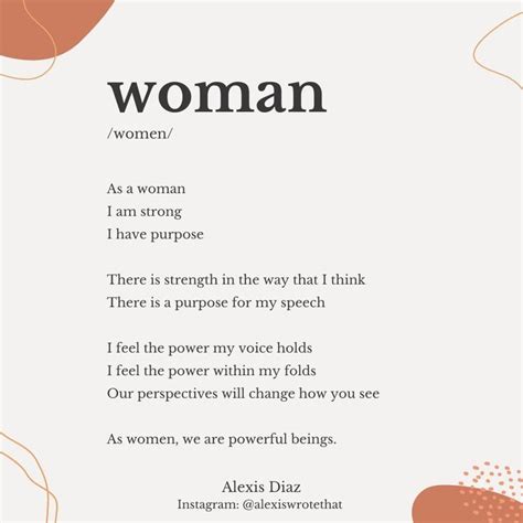 Woman - Short Poem | Feminist poems, Short verses, Free verse poems