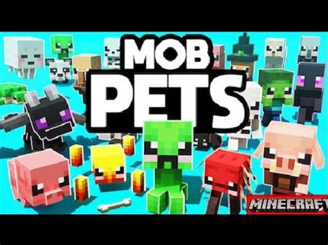 Os Mobs Viraram Beb S No Minecraft Mob Pets Youtube