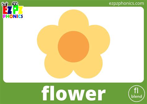 Fl Blend Phonics Flashcards Ezpzphonics