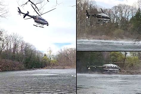 Helicopter Called to Make Daring Water Rescue in Central New York