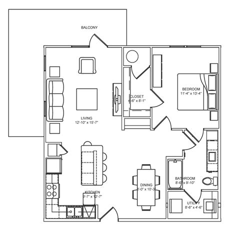 Apartments in Southwest Austin | Ocotillo Apartments | Floor Plans