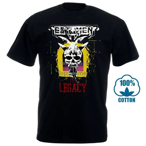 Testament Legacy T Shirt S M L Xl Brand New T Shirt Metal Music 