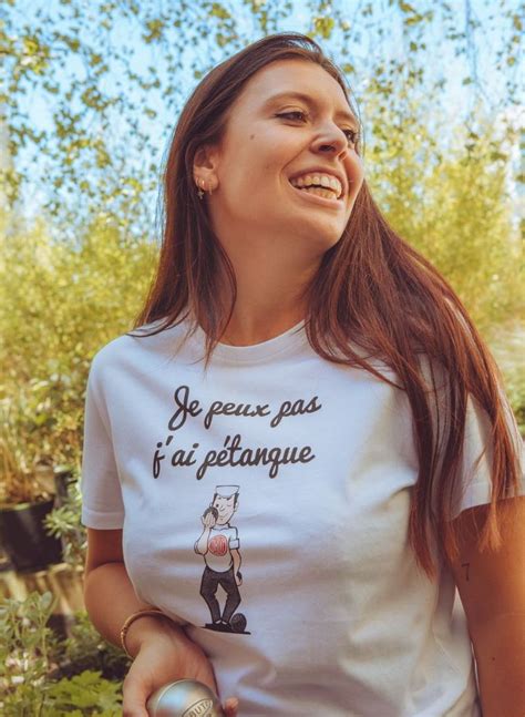 Camiseta Unisex Obut Je Peux Pas J Ai P Tanque Propetanque