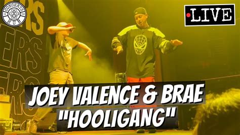 Joey Valence Brae HOOLIGANG LIVE YouTube