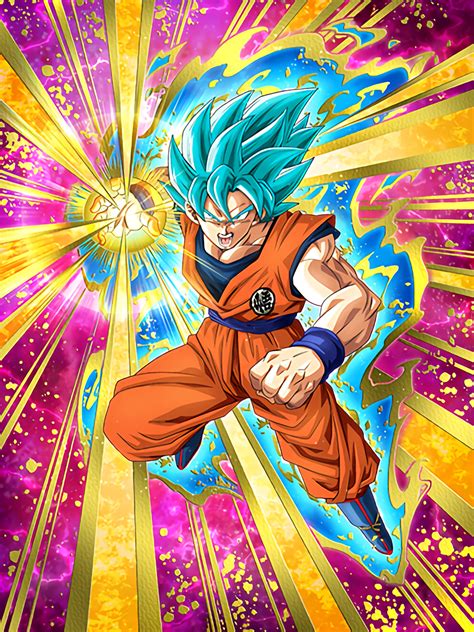 Drive To Win Super Saiyan God Ss Goku Dragon Ball Z Dokkan Battle