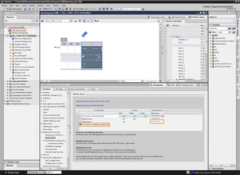 Securing Your Hmi In Siemens Tia Portal