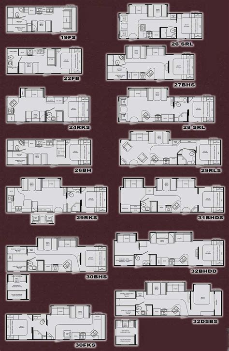 North Trail Rv Floor Plans Floorplans Click