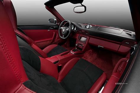 Porsche 911 Turbo Cabriolet Gets Carbon Fiber and Alcantara Interior ...