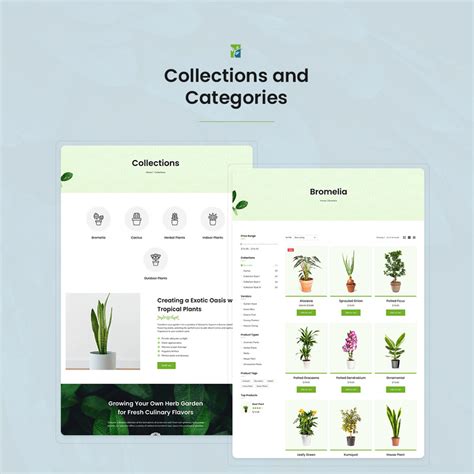 Greenery Gardening And Houseplants Shopify Theme