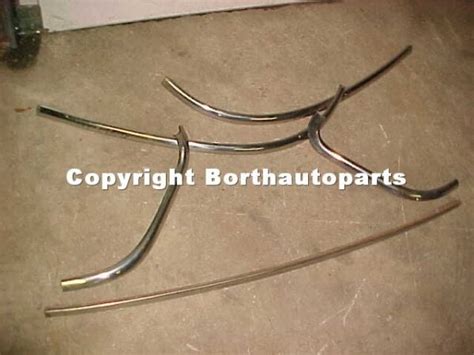 Sold 1954 Buick Windshield Chrome Trim Molding Century Special